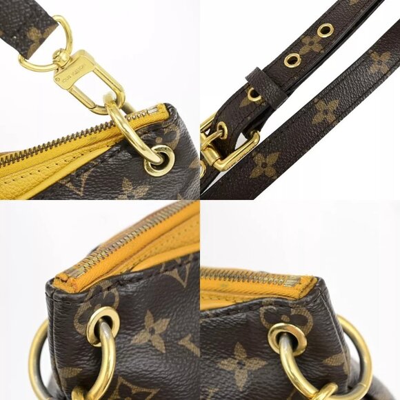 LOUIS VUITTON Pallas 2Way Shoulder Hand Bag Monogram Leather SN - Picture 9 of 16